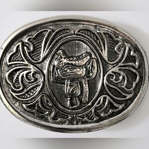 Coastal Cowgirl Saddle Belt Buckle